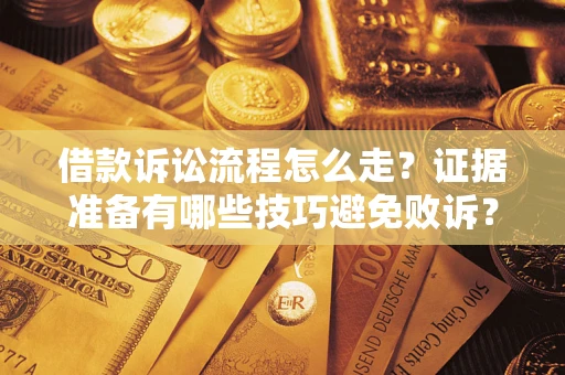济南借款诉讼流程怎么走？证据准备有哪些技巧避免败诉？