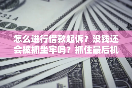 济南怎么进行借款起诉？没钱还会被抓坐牢吗？抓住最后机会！