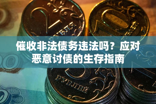 济南催收非法债务违法吗？应对恶意讨债的生存指南
